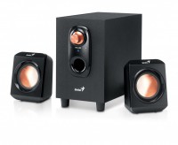  Parlantes 2.1 genius 6w negro USB